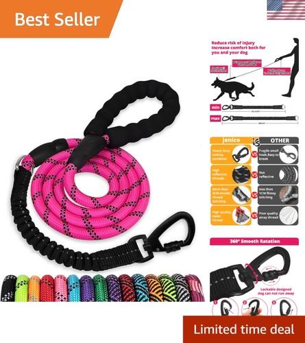 Bungee dog leash heavy - leash, ft